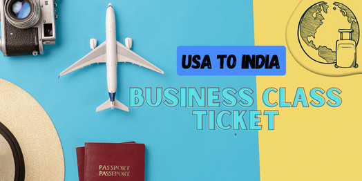 Live business class ticket price from the USA to India updated in real-time.